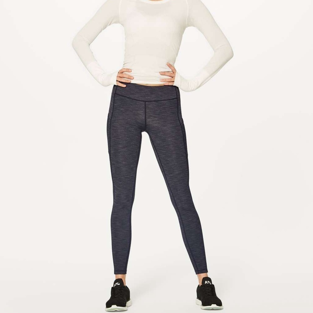 Lululemon Speed Up Tight Full-On Luxtreme Brushed Leggings Black 4